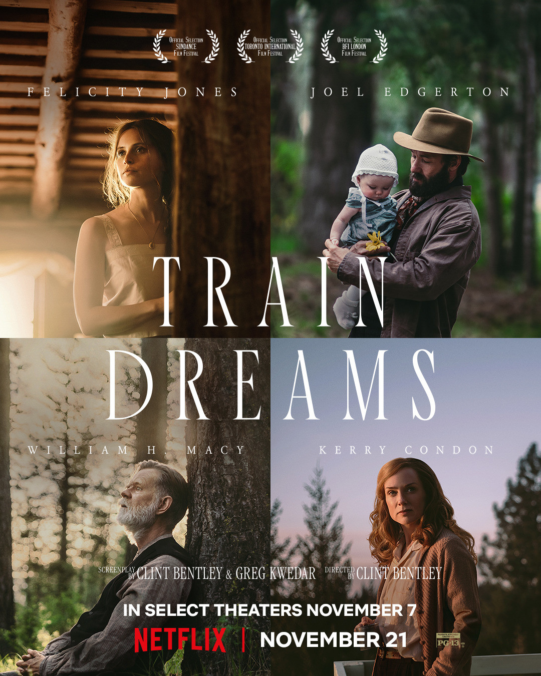 Sonhos de Trem (2025) - Pôster do filme: Imagem 3