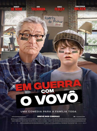 Pôster e capa do filme Em Guerra com o Vovô (2020) em HD e Alta Resolução