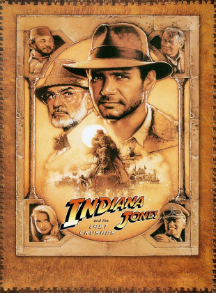 Pôster e capa do filme Indiana Jones e a Última Cruzada (1989) em HD e Alta Resolução