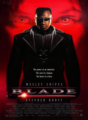 Pôster e capa do filme Blade: O Caçador de Vampiros (1998) em HD e Alta Resolução
