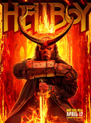 Pôster e capa do filme Hellboy (2019) em HD e Alta Resolução
