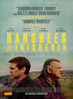 Pôster e capa do filme Os Banshees de Inisherin (2022) em HD e Alta Resolução