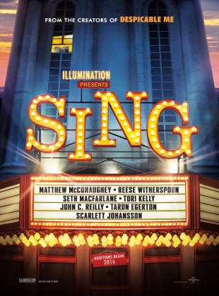 Pôster e capa do filme Sing: Quem Canta Seus Males Espanta (2016) em HD e Alta Resolução