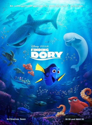 Pôster e capa do filme Procurando Dory (2016) em HD e Alta Resolução