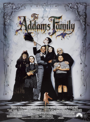 Pôster e capa do filme A Família Addams (1991) em HD e Alta Resolução