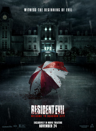 Pôster e capa do filme Resident Evil: Bem-vindo a Raccoon City (2021) em HD e Alta Resolução