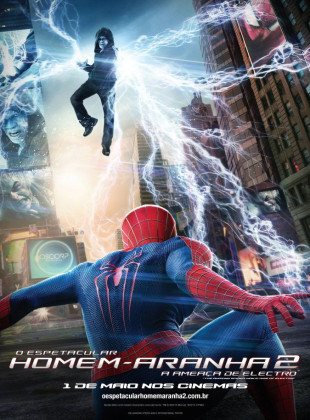 Pôster e capa do filme O Espetacular Homem-Aranha 2: A Ameaça de Electro (2014) em HD e Alta Resolução