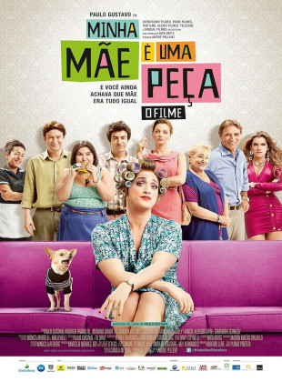 Pôster e capa do filme Minha Mãe é uma Peça: O Filme (2013) em HD e Alta Resolução