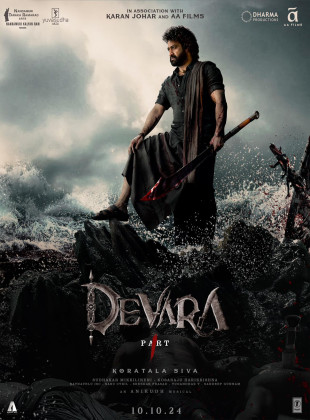 Pôsteres e capas do filme Devara: Rei dos Mares - Parte 1 (2024) em HD e Alta Resolução