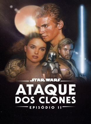 Pôster e capa do filme Star Wars: Episódio II – Ataque dos Clones (2002) em HD e Alta Resolução