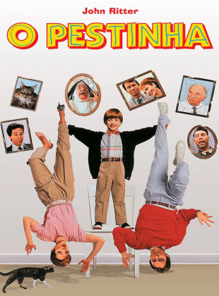 Pôster e capa do filme O Pestinha (1990) em HD e Alta Resolução