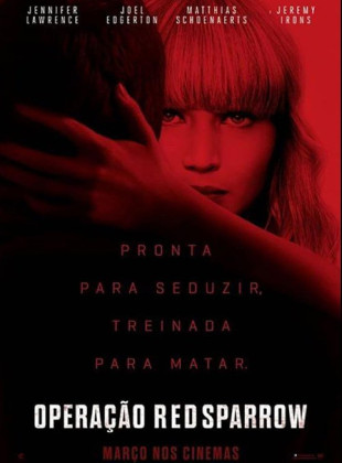 Pôsteres e capas do filme Operação Red Sparrow (2018) em HD e Alta Resolução
