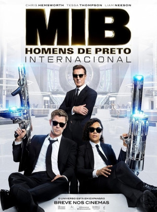 Pôster e capa do filme MIB: Homens de Preto - Internacional (2019) em HD e Alta Resolução