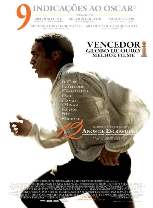 Pôster e capa do filme 12 Anos de Escravidão (2013) em HD e Alta Resolução