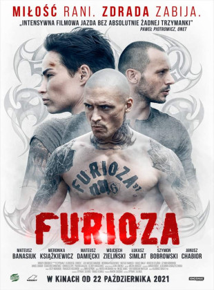 Pôster e capa do filme Furioza (2021) em HD e Alta Resolução