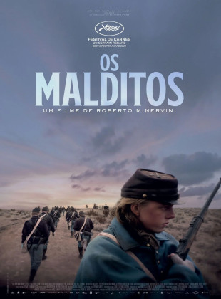 Poster oficial do filme Os Malditos (2024) - Capa HD