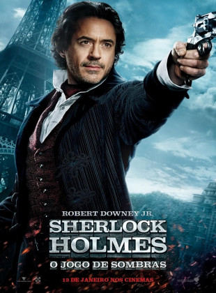 Pôster e capa do filme Sherlock Holmes: O Jogo de Sombras (2011) em HD e Alta Resolução