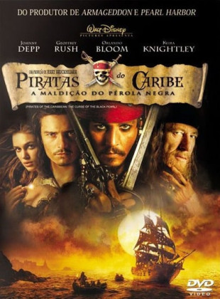 Pôster do filme Piratas do Caribe: A Maldição do Pérola Negra (2003)