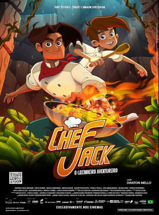 Pôster e capa do filme Chef Jack: O Cozinheiro Aventureiro (2023) em HD e Alta Resolução