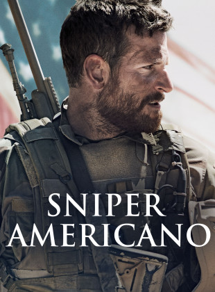 Poster oficial do filme Sniper Americano (2014) - Capa HD