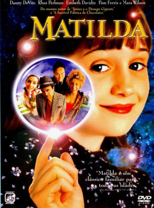 Pôster e capa do filme Matilda (1996) em HD e Alta Resolução