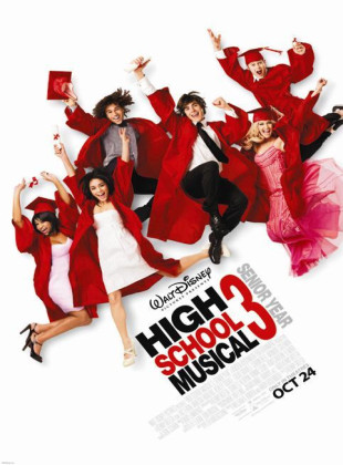 Pôster e capa do filme High School Musical 3: Ano da Formatura (2008) em HD e Alta Resolução