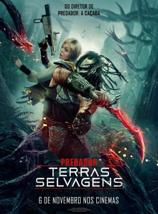 Pôsteres do filme Predador: Terras Selvagens (2025)