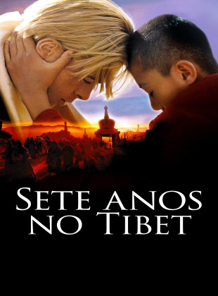 Pôster e capa do filme Sete Anos no Tibet (1997) em HD e Alta Resolução