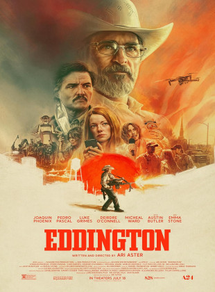 Pôster e capa do filme Eddington (2025) em HD e Alta Resolução