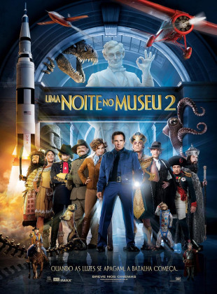 Pôster e capa do filme Uma Noite no Museu 2 (2009) em HD e Alta Resolução