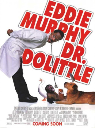 Pôster e capa do filme Dr. Dolittle (1998) em HD e Alta Resolução