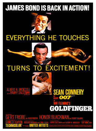 Pôster do filme 007 Contra Goldfinger (1964)