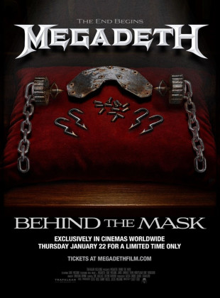 Tudo sobre Megadeth: Behind The Mask (2026): Sinopse, Trailer, Críticas e Onde Assistir