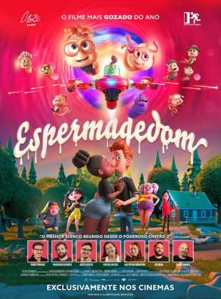 Pôsteres e capas do filme Espermagedom (2024) em HD e Alta Resolução