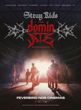 Poster oficial do filme Stray Kids: The DominATE Experience (2026) - Capa HD