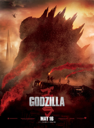 Pôster e capa do filme Godzilla (2014) em HD e Alta Resolução