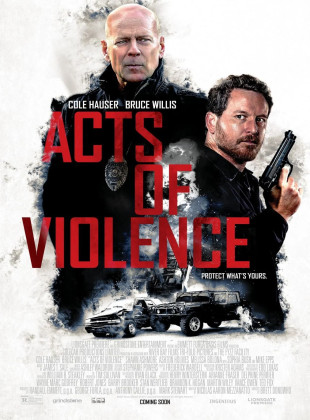Pôster e capa do filme Atos de Violência (2018) em HD e Alta Resolução