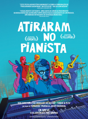 Pôster e capa do filme Atiraram no Pianista (2023) em HD e Alta Resolução