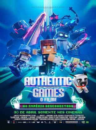 Pôster e capa do filme Authentic Games No Império Desconectado (2026) em HD e Alta Resolução
