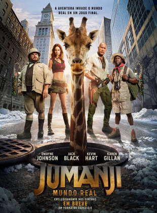 Jumanji: Mundo Real: Estreia no Cinema em breve - Data, Sinopse e Trailer