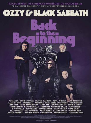 Pôster e capa do filme Ozzy & Black Sabbath - Back To The Beginning (2026) em HD e Alta Resolução