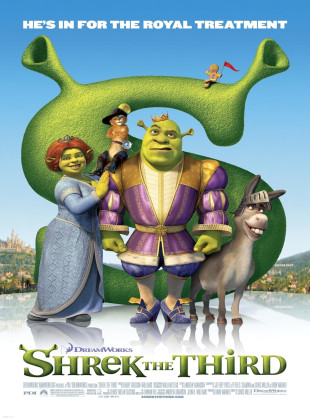Pôster e capa do filme Shrek Terceiro (2007) em HD e Alta Resolução