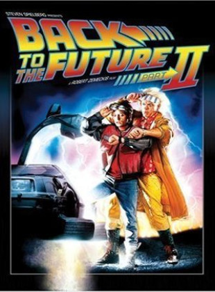 Pôster e capa do filme De Volta para o Futuro 2 (1989) em HD e Alta Resolução