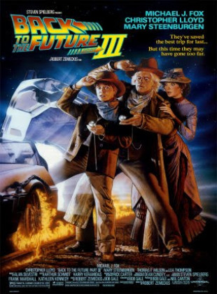 Pôster e capa do filme De Volta para o Futuro 3 (1990) em HD e Alta Resolução