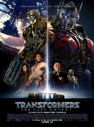 Pôster e capa do filme Transformers: O Último Cavaleiro (2017) em HD e Alta Resolução