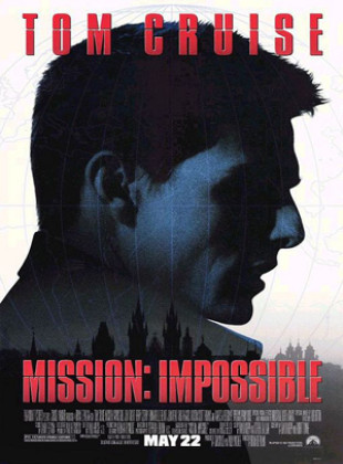 Pôster e capa do filme Missão: Impossível (1996) em HD e Alta Resolução