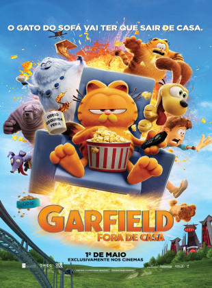 Pôsteres e capas do filme Garfield: Fora de Casa (2024) em HD e Alta Resolução