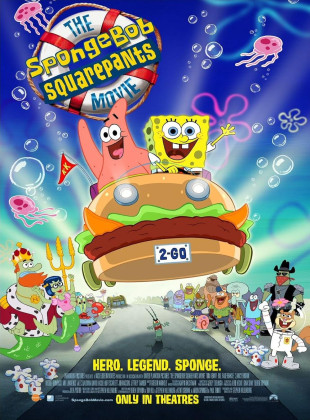 Pôster e capa do filme Bob Esponja: O Filme (2004) em HD e Alta Resolução