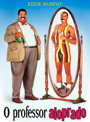 Pôster e capa do filme O Professor Aloprado (1996) em HD e Alta Resolução