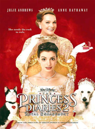Pôster e capa do filme O Diário da Princesa 2: Casamento Real (2004) em HD e Alta Resolução
